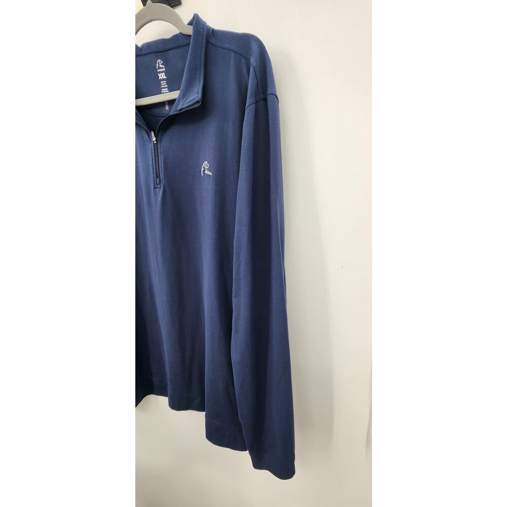Men's Rhoback Long Sleeve Solid Performance Navy … - image 6